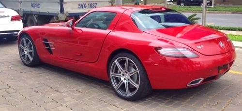 Siêu xe cánh chim mercedes-benz sls amg thứ hai về vn