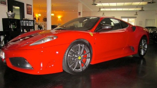 Siêu xe ferrari 430 scuderia của schumacher rao bán