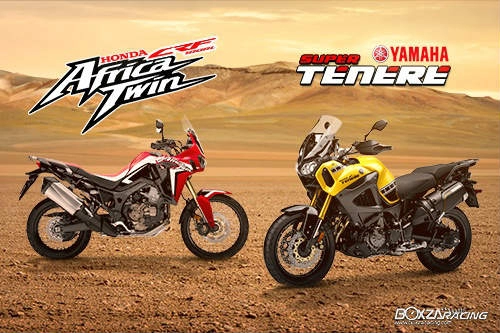 So găng honda crf1000l africa twin và yamaha super tenere