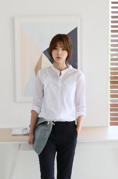 Sơ mi trắng vũ khí lợi hại của nữ công sở