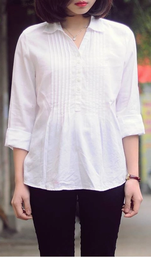 Sôi động thị trường sơ mi trắng giá rẻ