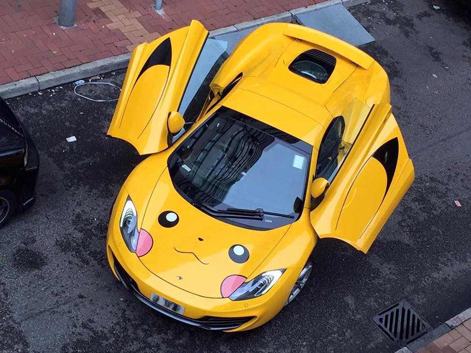 Soi mclaren 12c phong cách pokemon