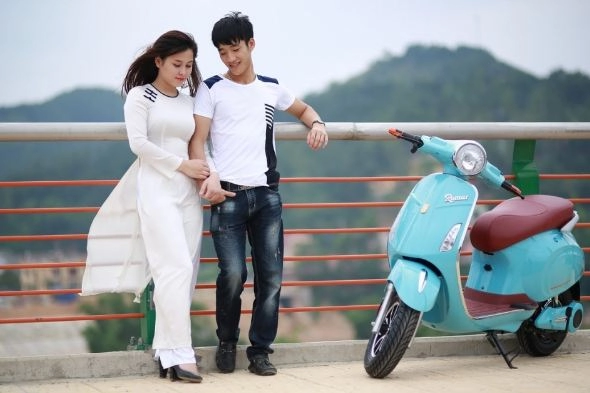 Sơn lại xe piaggio có bền không