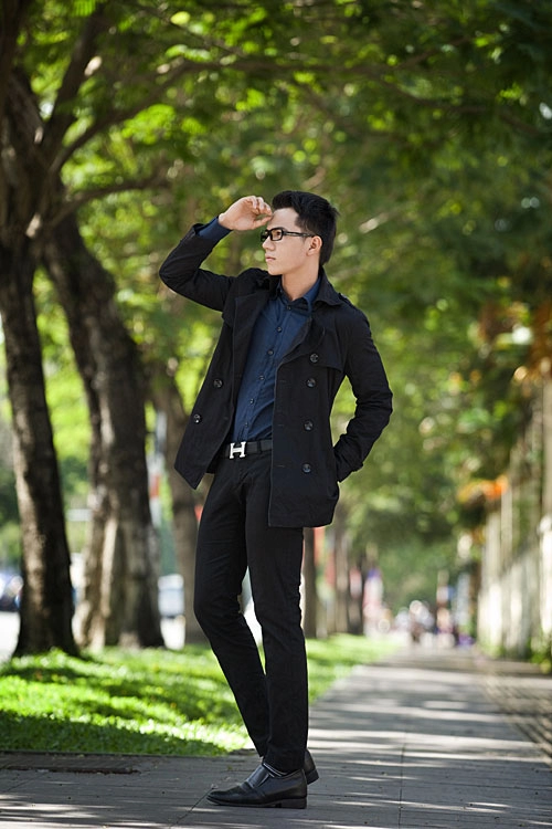 Style giản dị của chàng sinh viên 20 tuổi