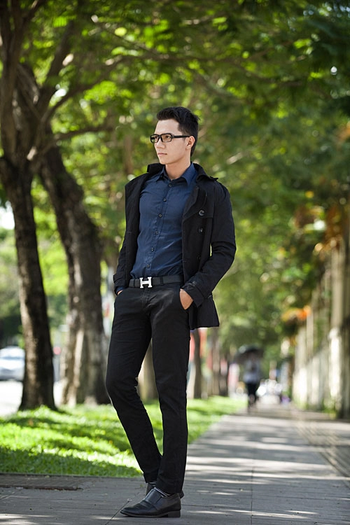 Style giản dị của chàng sinh viên 20 tuổi