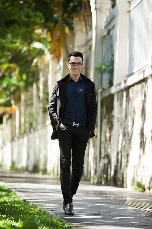 Style giản dị của chàng sinh viên 20 tuổi