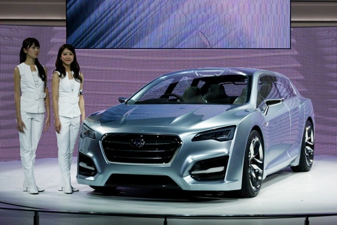  subaru khoe công nghệ mới trên xe concept 