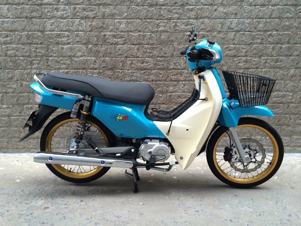 Super cub thái độ đơn giản nhưng đầy chất chơi