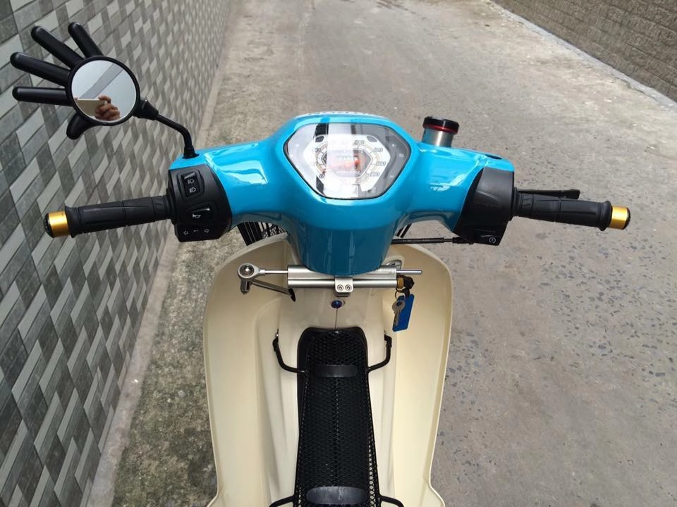 Super cub thái độ đơn giản nhưng đầy chất chơi