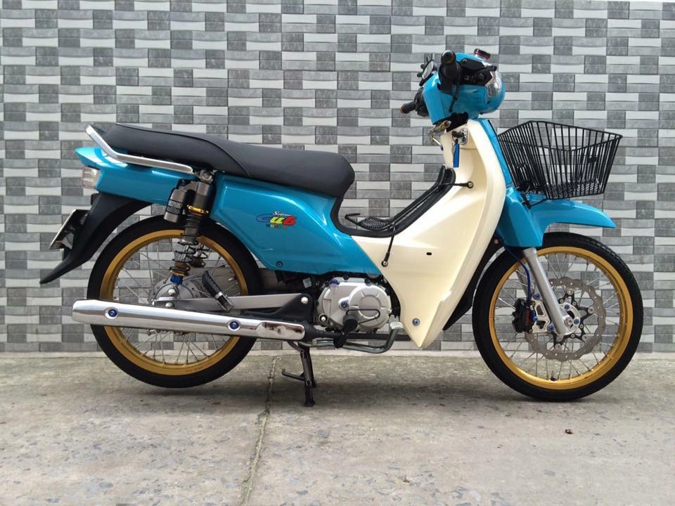 Super cub thái độ đơn giản nhưng đầy chất chơi