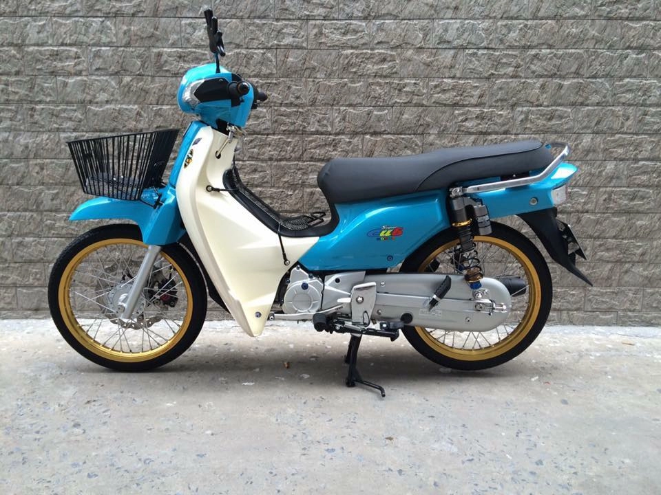 Super cub thái độ đơn giản nhưng đầy chất chơi