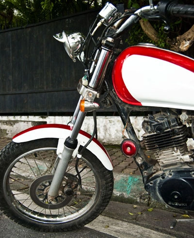  suzuki gn125 độ 