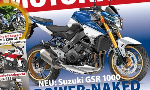  suzuki gsr1000 - đối thủ kawasaki z1000 sắp ra mắt 