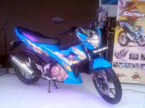  suzuki indonesia ra mắt satria f150 mới 