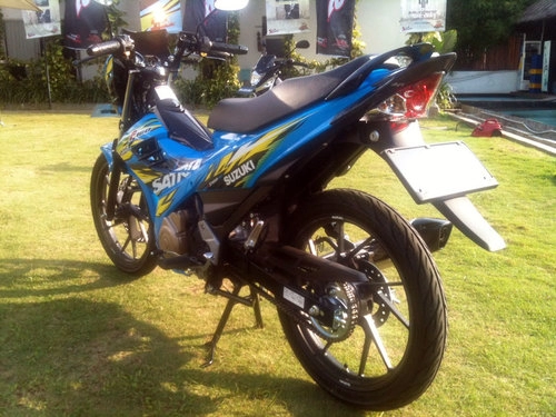  suzuki indonesia ra mắt satria f150 mới 