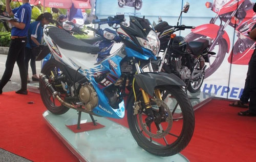 Suzuki mang raider 150 đến motul fest 2014