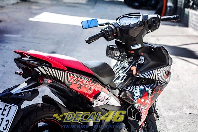 Tem trùm exciter 150 yakuza cực hot tại decal 46