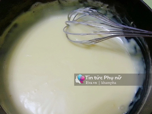 Thèm chảy nước miếng với bánh su kem nhân custard