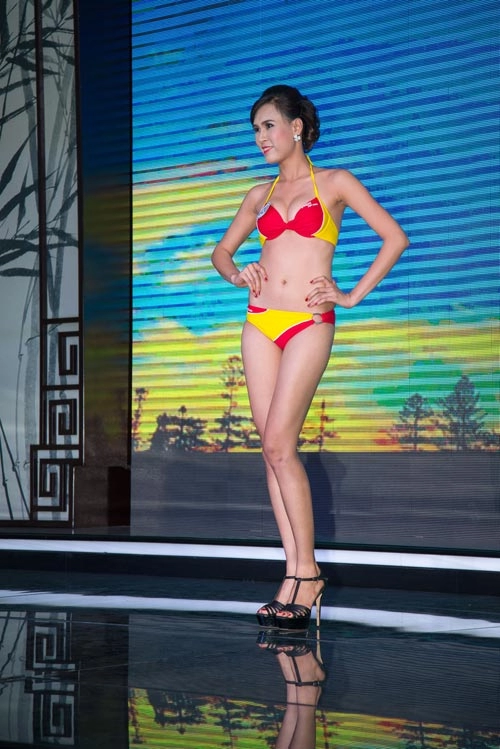 Thí sinh hh đại dương quyến rũ cùng bikini