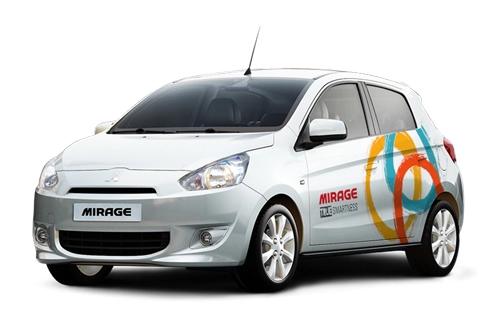  thiết kế decal cá tính cho dòng mitsubishi mirage 