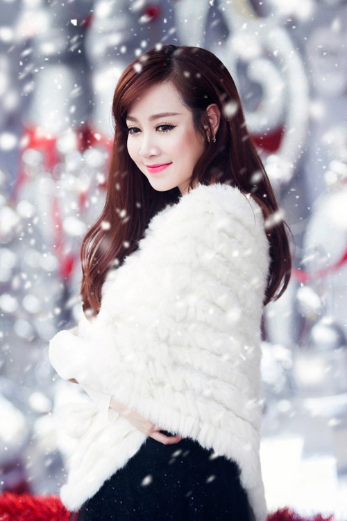 Thiếu nữ sài gòn sành điệu đón noel