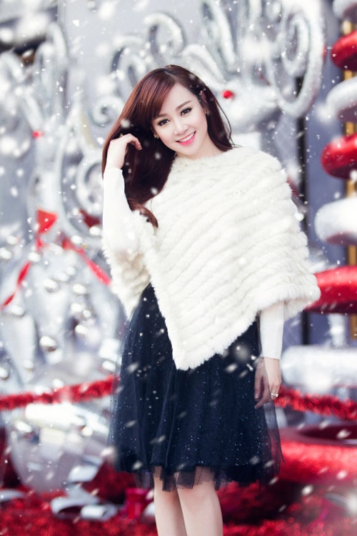 Thiếu nữ sài gòn sành điệu đón noel