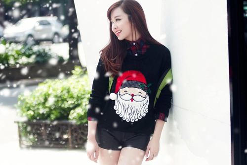 Thiếu nữ sài gòn sành điệu đón noel