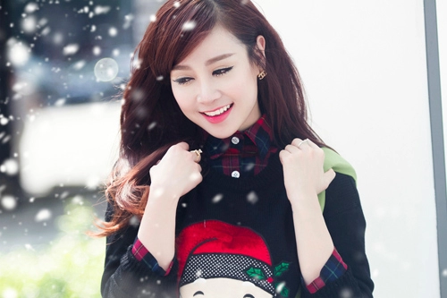 Thiếu nữ sài gòn sành điệu đón noel