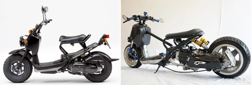  thợ việt nam độ honda zoomer đẹp từng centimet 