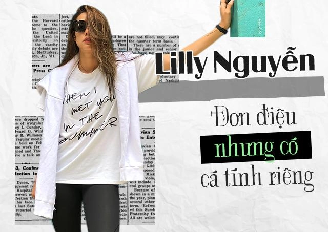 Thử thách phối đồ h hen niê minh tú lilly nguyễn trổ tài với chiếc áo thun 300k