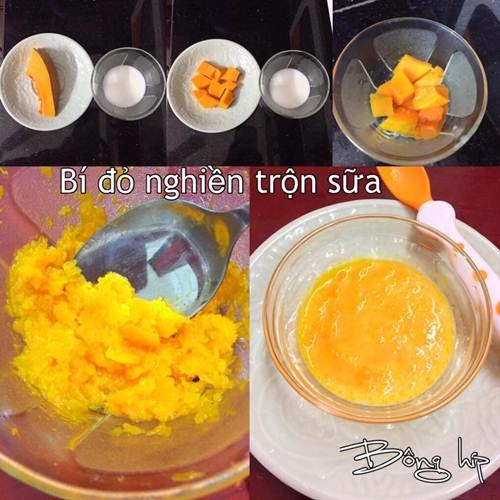 Thực đơn ăn dặm đủ 4 nhóm dinh dưỡng giúp con lên cân lành mạnh của mẹ trẻ hà nội