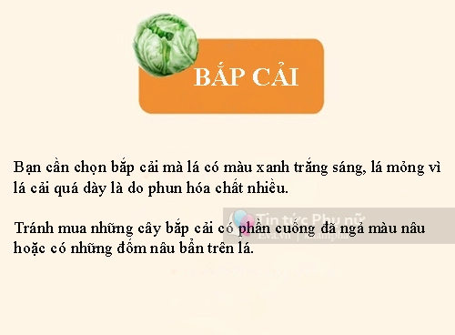 Tổng hợp các cách chọn rau củ quả tươi ngon không lo hóa chất