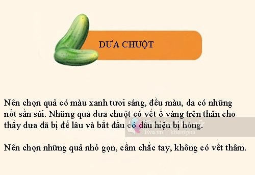 Tổng hợp các cách chọn rau củ quả tươi ngon không lo hóa chất