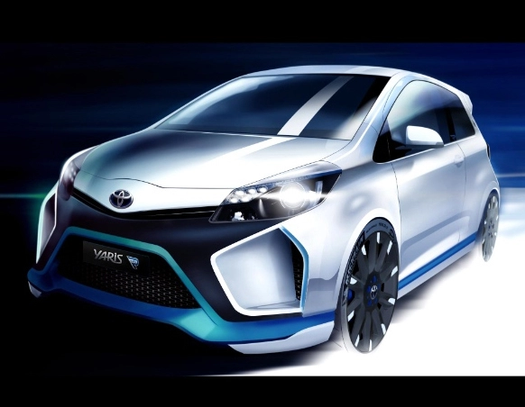  toyota giới thiệu yaris hybrid-r 