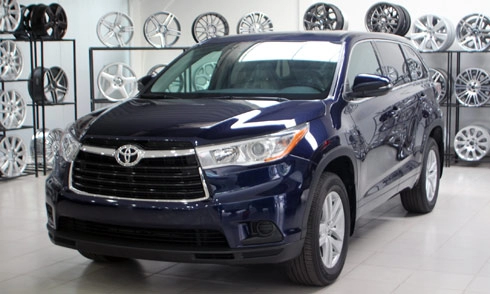  toyota highlander 2014 có mặt tại việt nam 