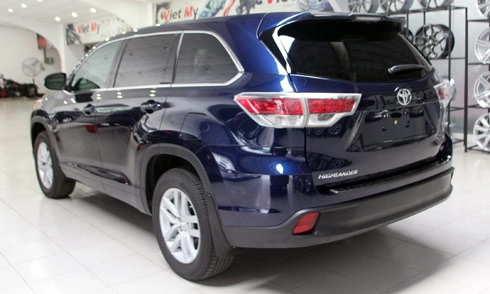  toyota highlander limited 2014 cập cảng sài gòn 