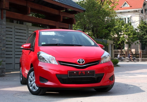  toyota yaris thế hệ mới đầu tiên về việt nam 