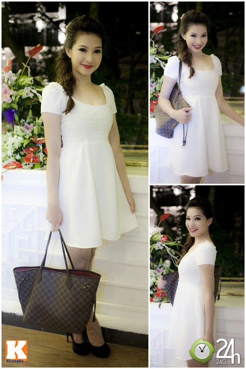 Váy liền đơn sắc đón thu về