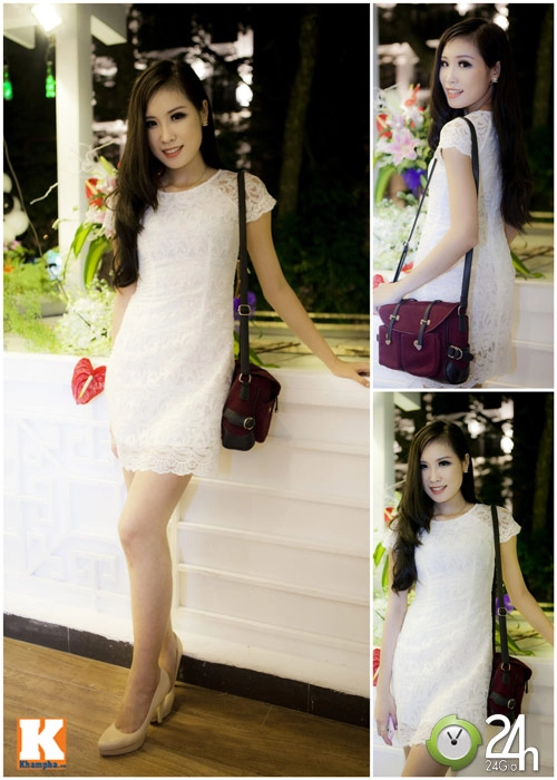 Váy liền đơn sắc đón thu về