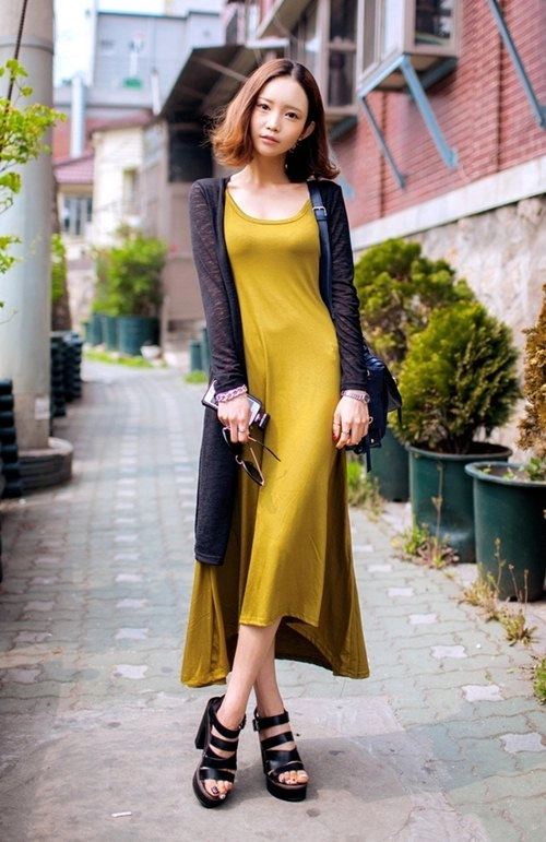 Váy maxi thách thức mùa nắng