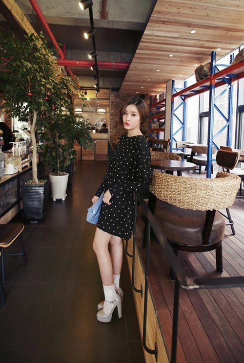 Váy suông xóa tan nỗi lo bụng béo