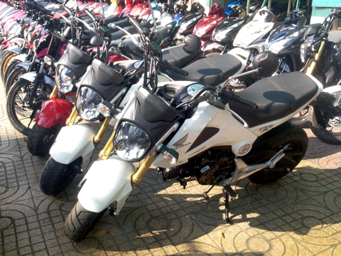  về việt nam honda msx125 có giá gần 100 triệu 