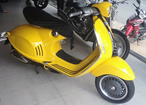  vespa 946 màu vàng ở việt nam 