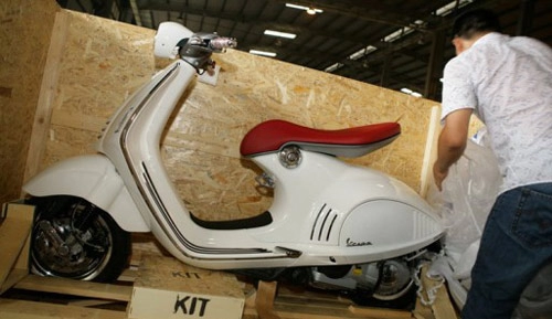 Vespa 946 siêu đắt đã về đến việt nam