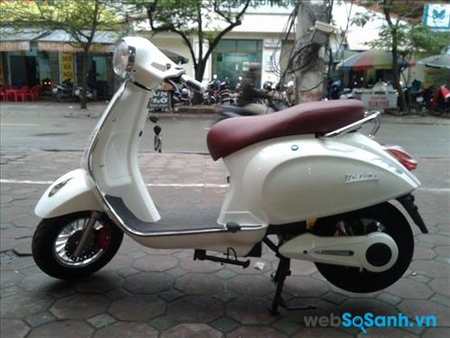 Vespa prima giá 115 triệu xe đã gồm biển hà nội rồi nhé