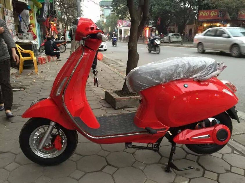 Vespa prima giá 115 triệu xe đã gồm biển hà nội rồi nhé