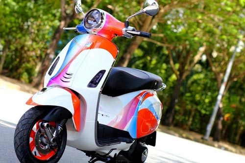 Vespa primavera sơn phối màu hình nền điện thoại sony