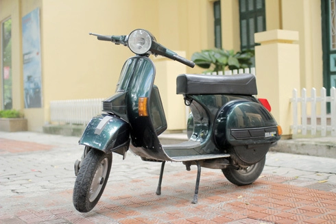  vespa px150e yên bình trên phố hà nội 