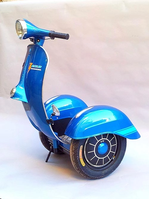 Vespa segway hai bánh cực độc ra mắt