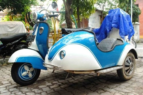  vespa sidecar 